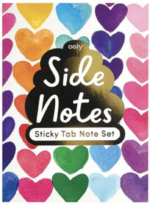 Ooly Σετ Αυτοκόλλητων σελιδοδεικτών & Sticky Note - Rainbow Hearts